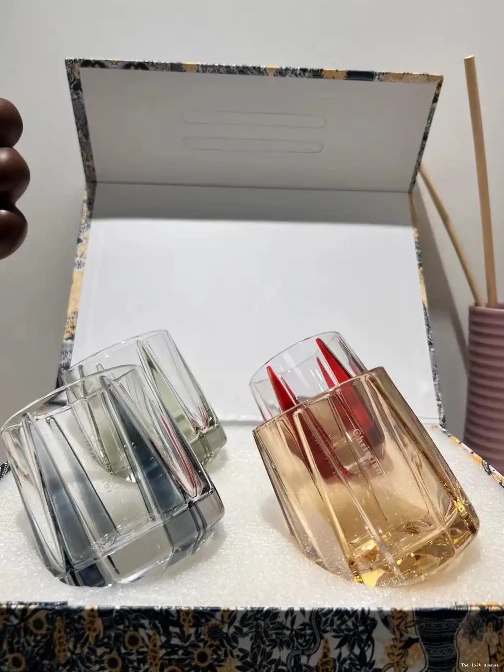 4 CHRISTIAN SET CUP GLASS 0512